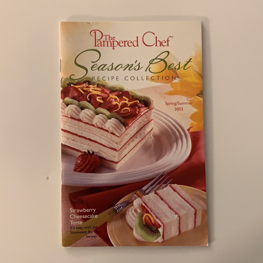 The Pampered Chef-Season’s Best Recipe Collection - Spring Summer 2002